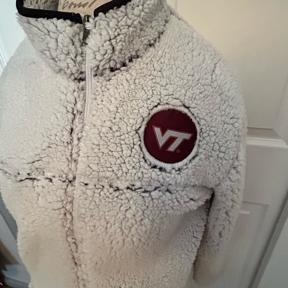 Va Tech Fleece Zip Up Jacket - Picture 2 of 9